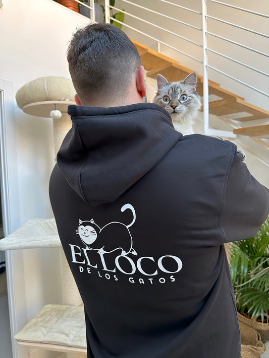 Sudadera "El loco de los gatos"