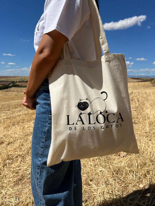 Tote bag "La loca de los gatos"